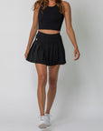 Game Day Pleat Skirt